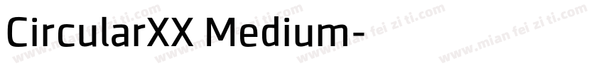 CircularXX Medium字体转换